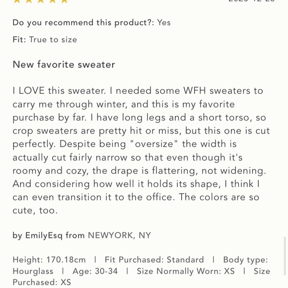 NWT Gaia Sweater Blue Motif Size S. - Picture 8 of 16